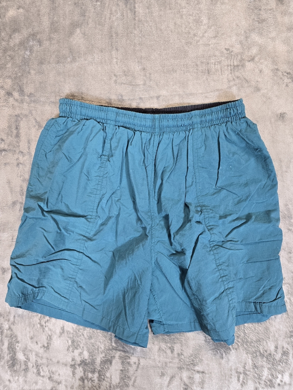 Vintage Athletic Works Teal Swim Trucks Size Medium